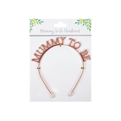 Picture of MUMMY TO BE HEAD BAND METALLIC ROSE GOLD